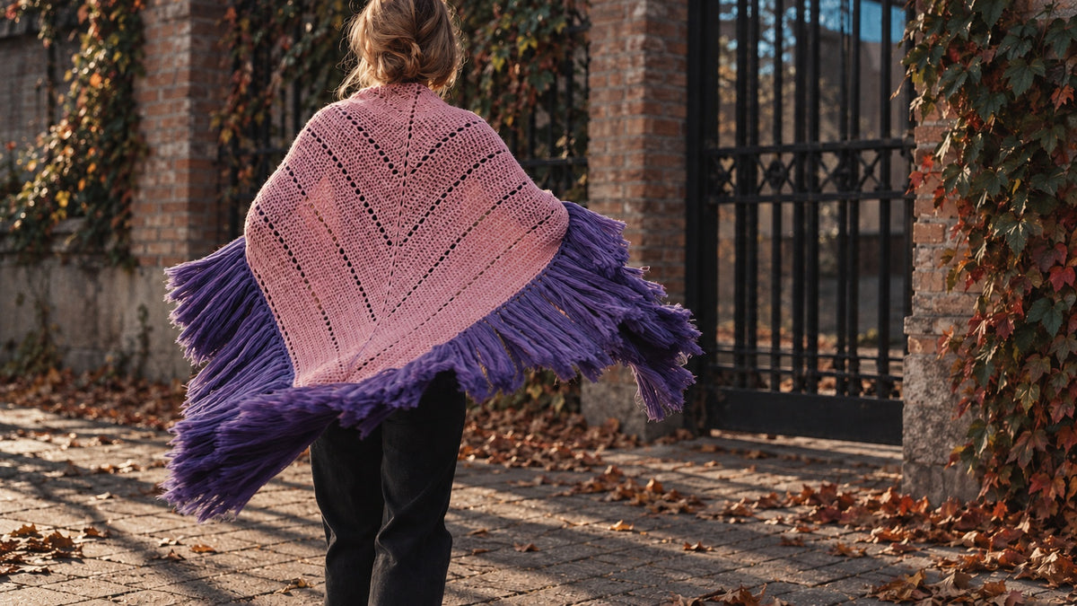 Odette Shawl in movimento